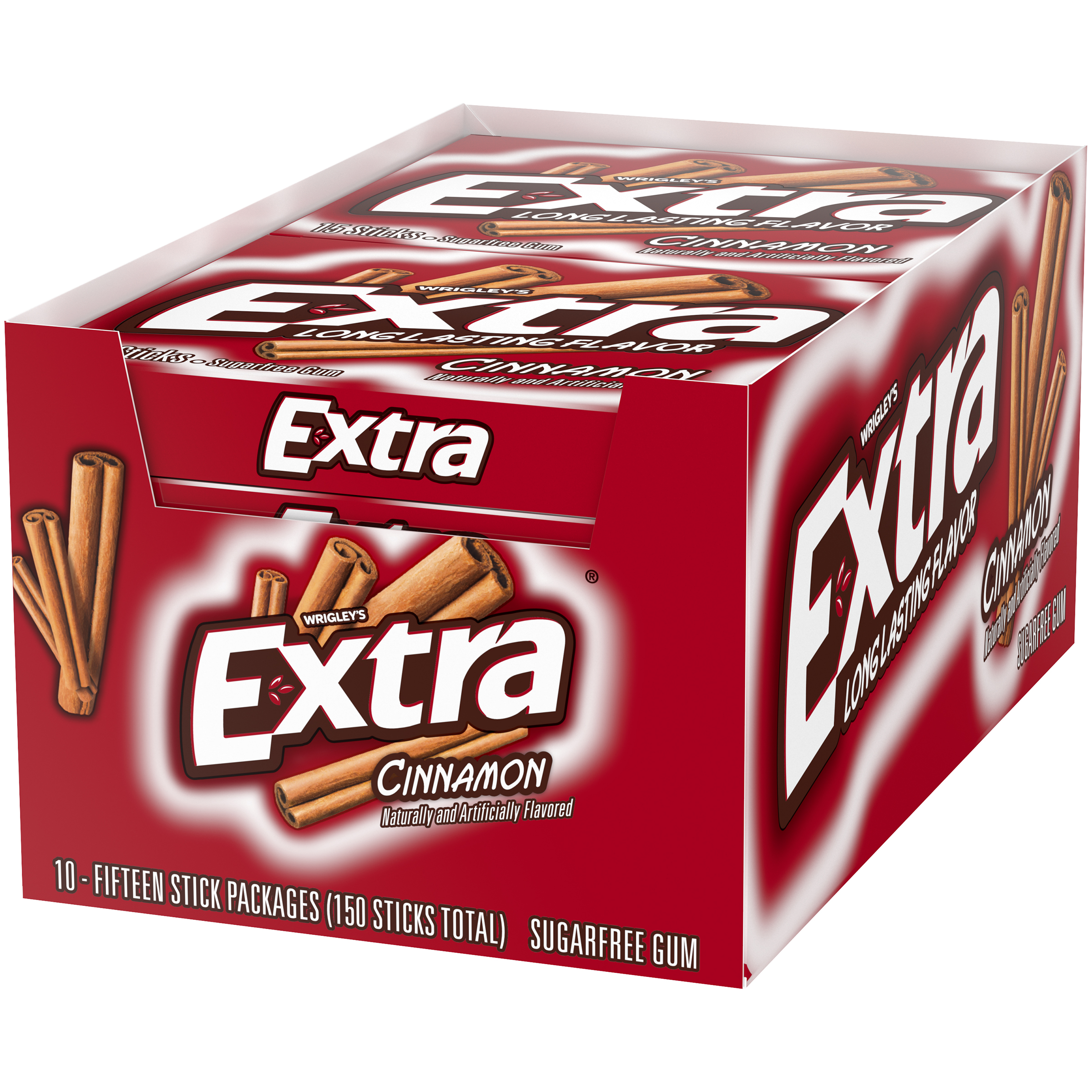 Wrigley Extra 15 Stick Cinnamon 10ct